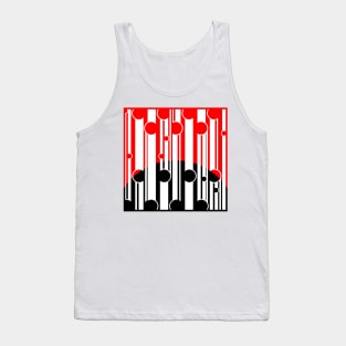 Kowhaiwhai Pattern Tank Top